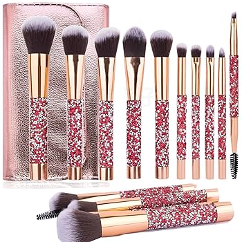 Amazon.com: Glitz and Glam Essentials Makeup Brushes, 1 Set